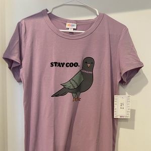 NWT Lularoe Liv Ringer Tee